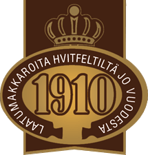 Laatumakkaroita Hvitfeltiltä jo vuodesta 1910