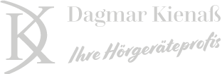 das logo für dagmar kienaß ihre hörgeräte profis