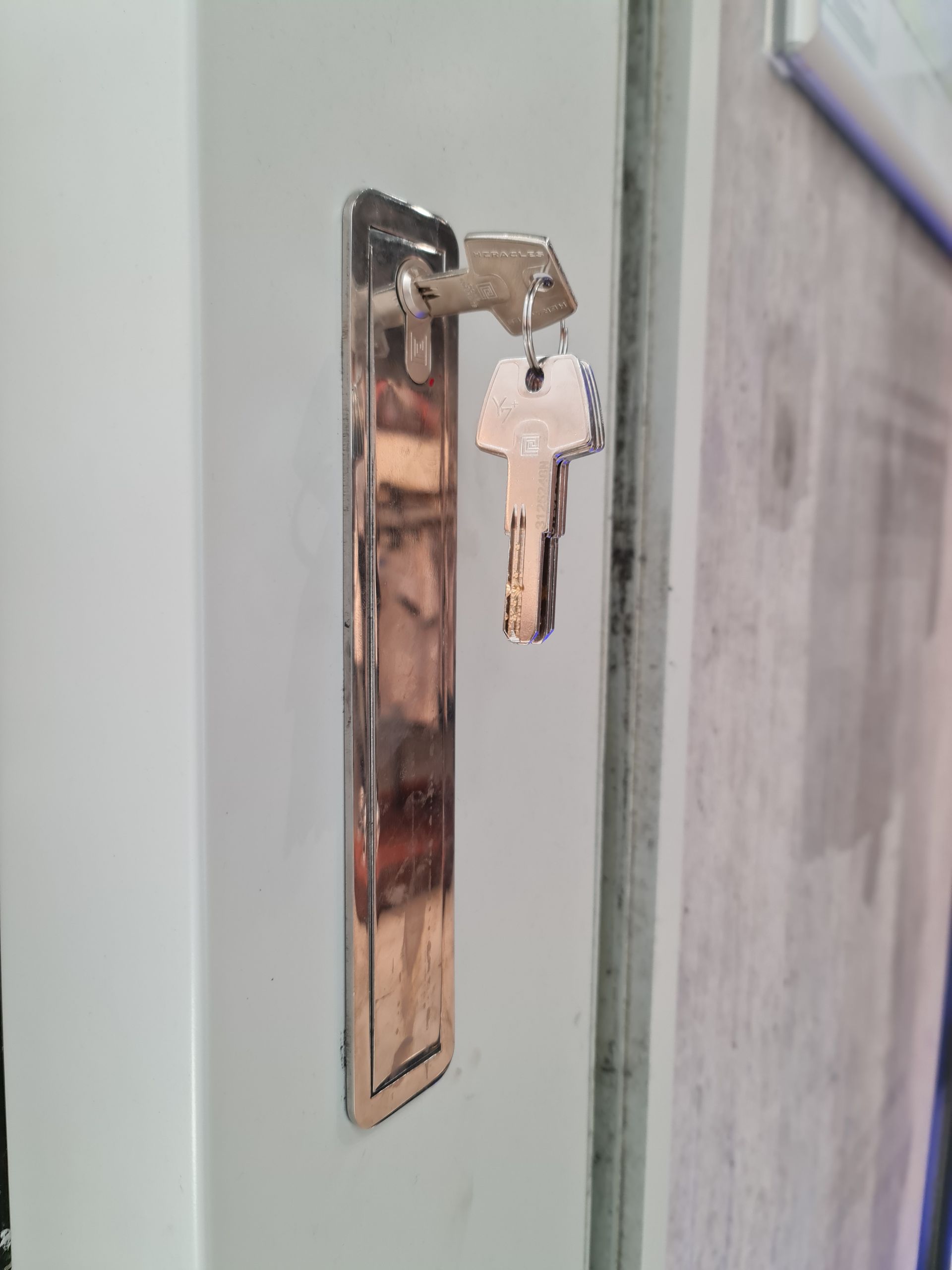 Serrure d'un portail de maison