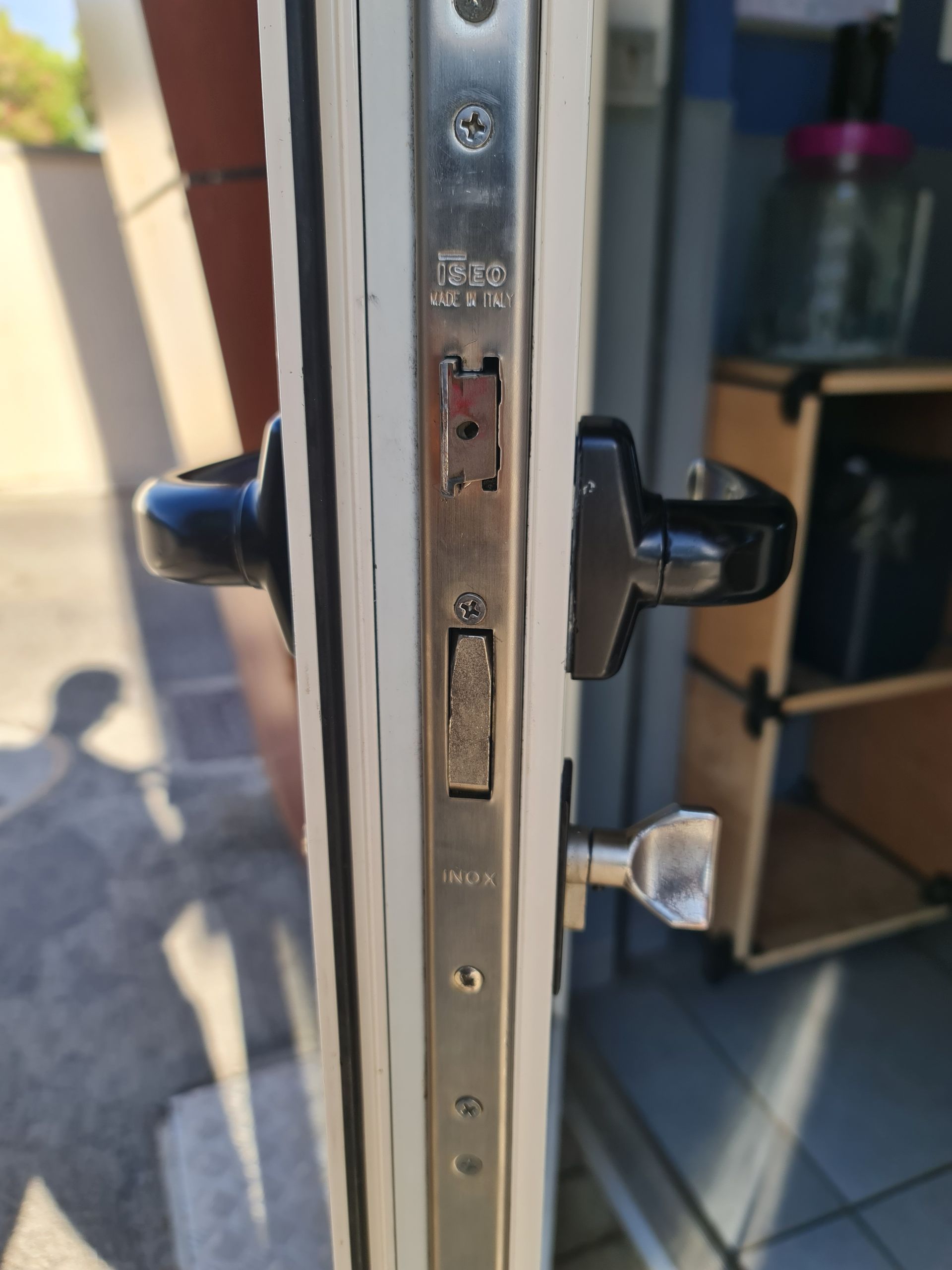 Serrure d'un portail de maison