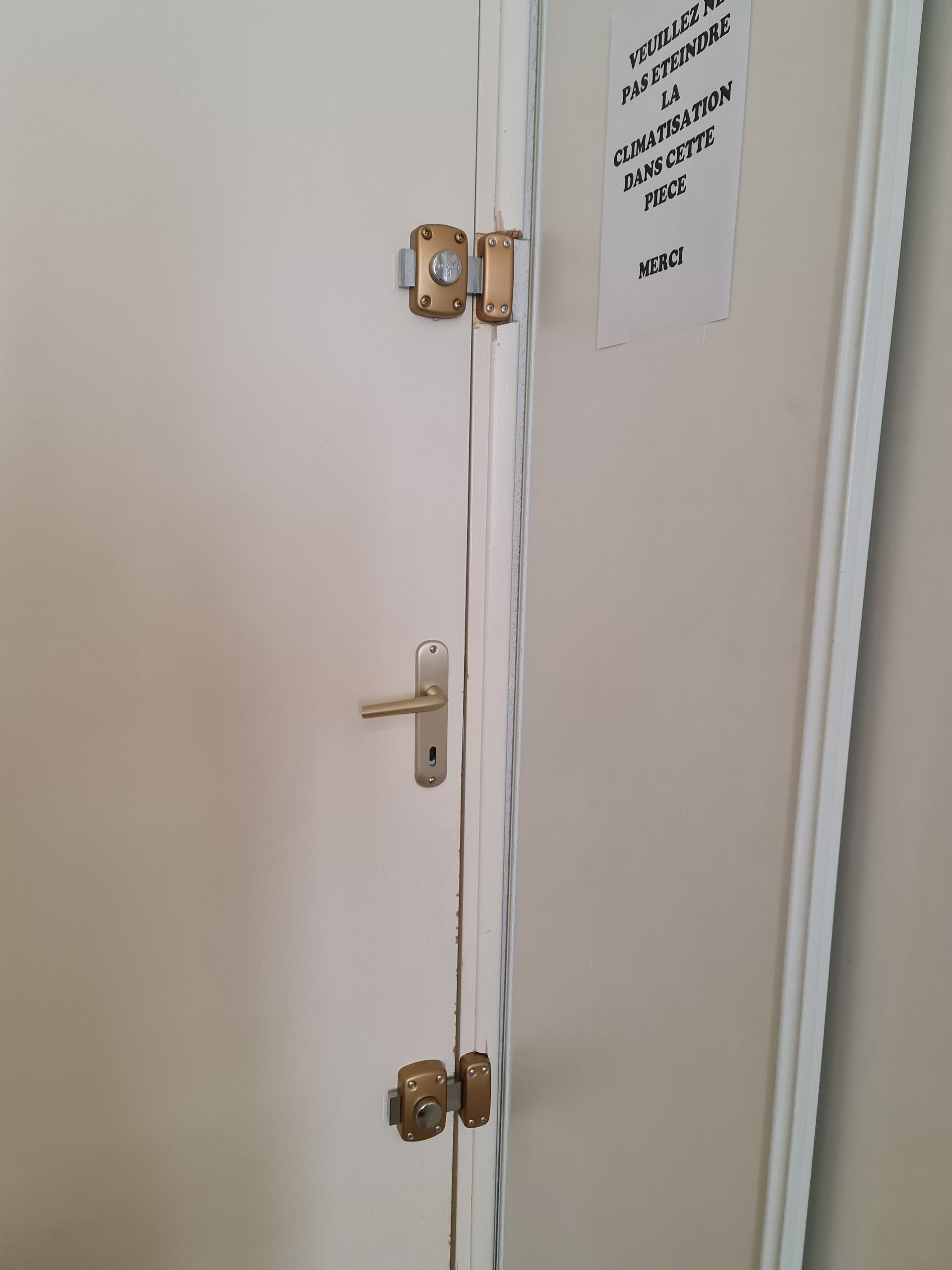 Loquet de serrure de porte