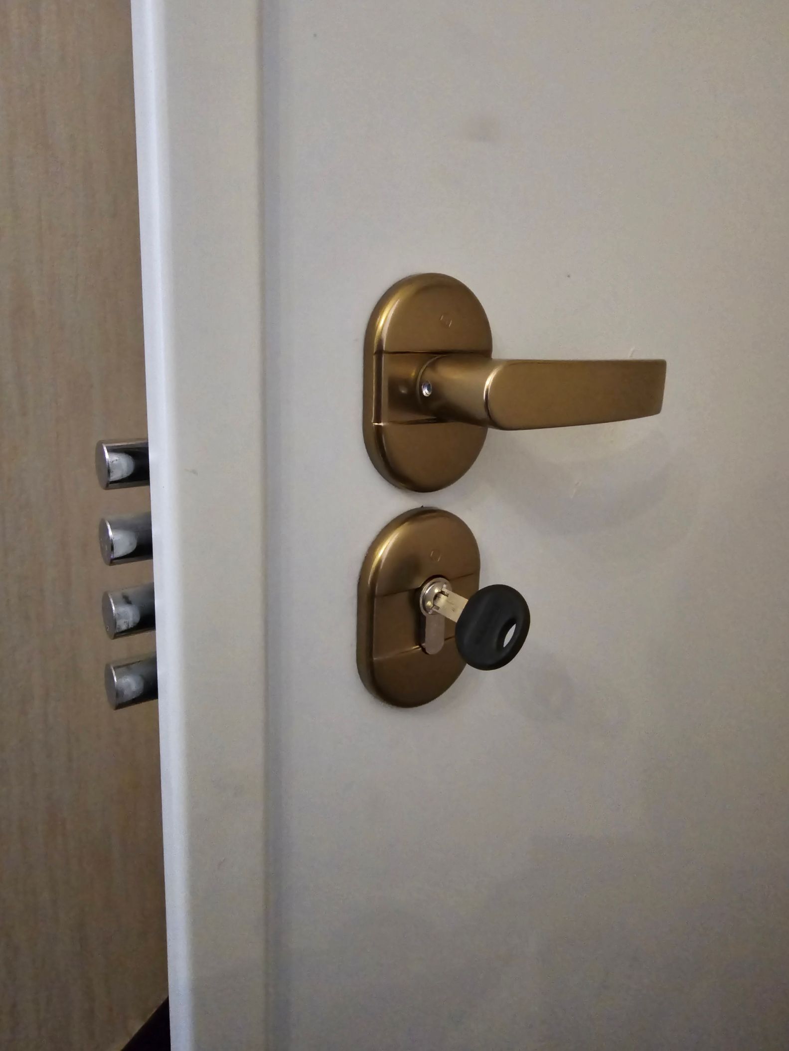 Serrure d'un portail de maison