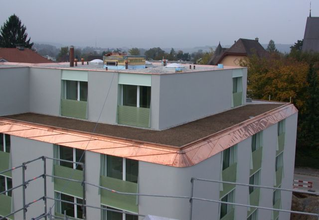 Spenglerarbeiten am Flachdach - Zasag AG - Eglisau