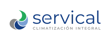 Se muestra un logotipo de una empresa llamada servical sobre un fondo blanco.