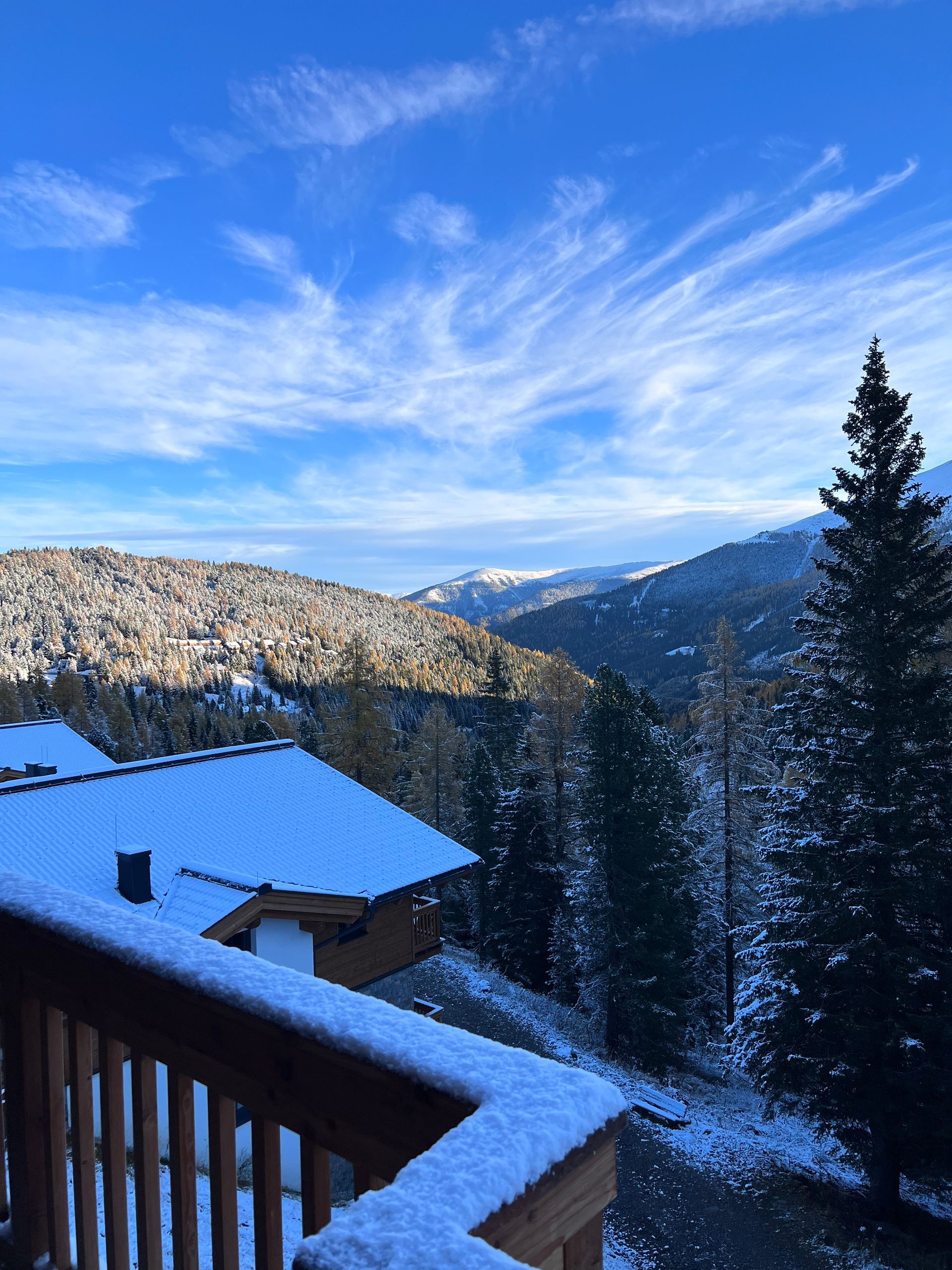 Aussicht vom Balkon | Turracher Zirbenlodges
