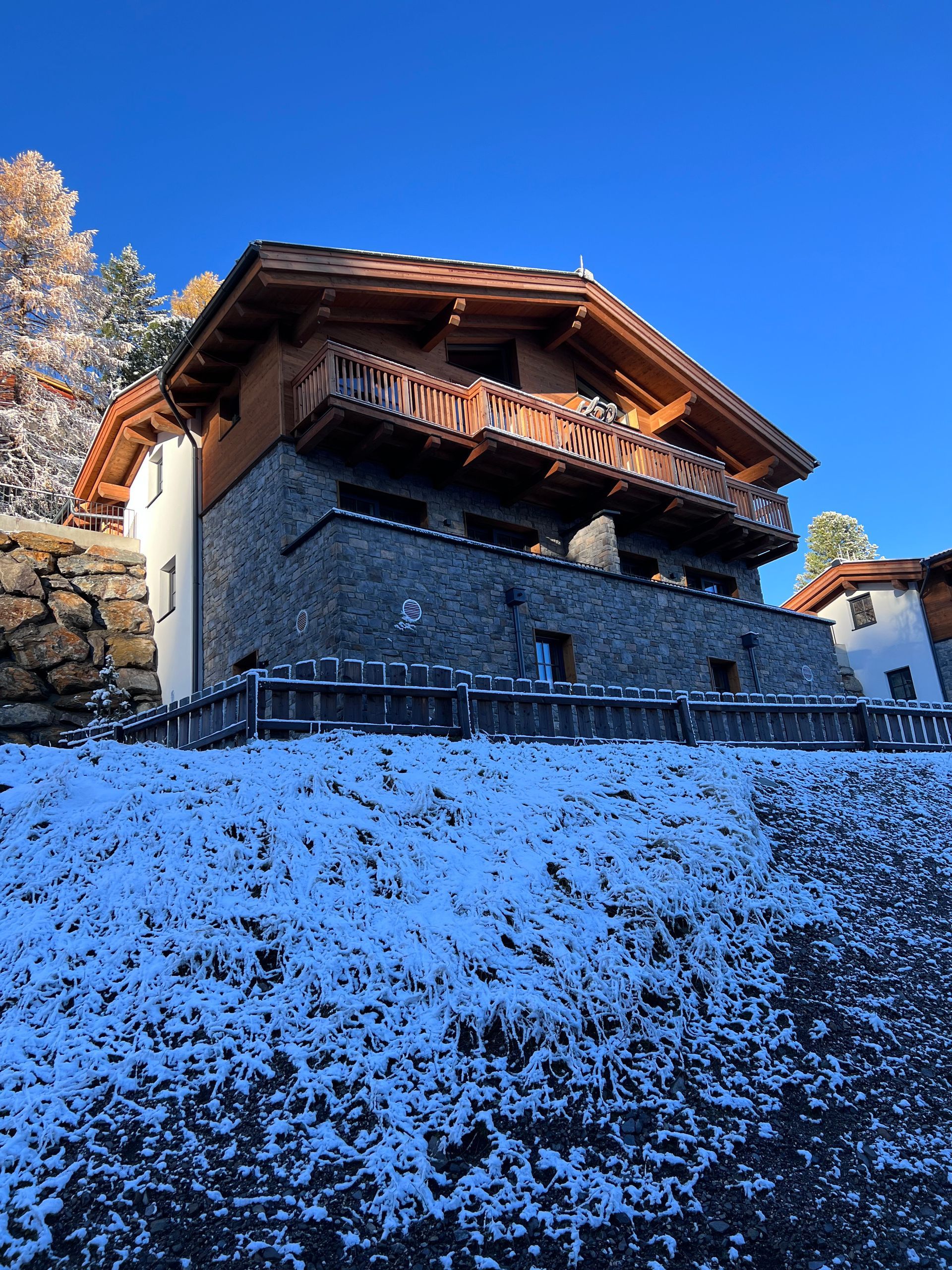 Lodge von unten | Turracher Zirbenlodges