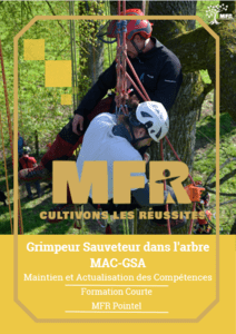 Couverture : Grimpeur Sauveteur, MAC-GSA; Maintien et Actualisation des Compétences.