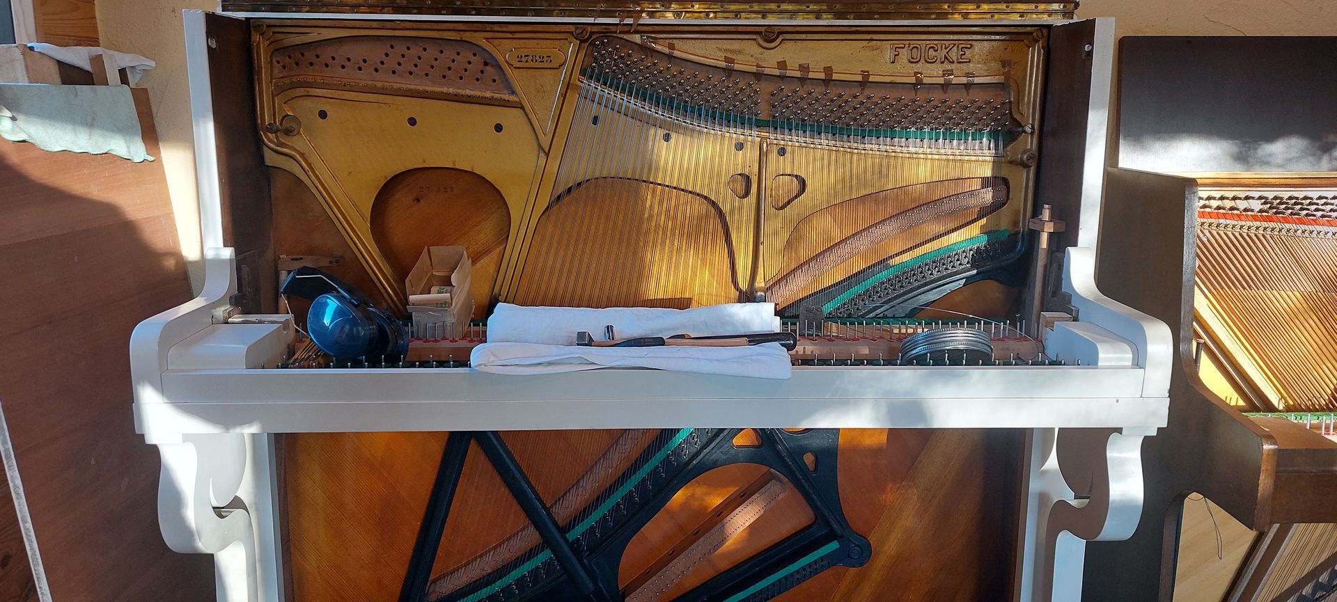 Entretien d'un piano