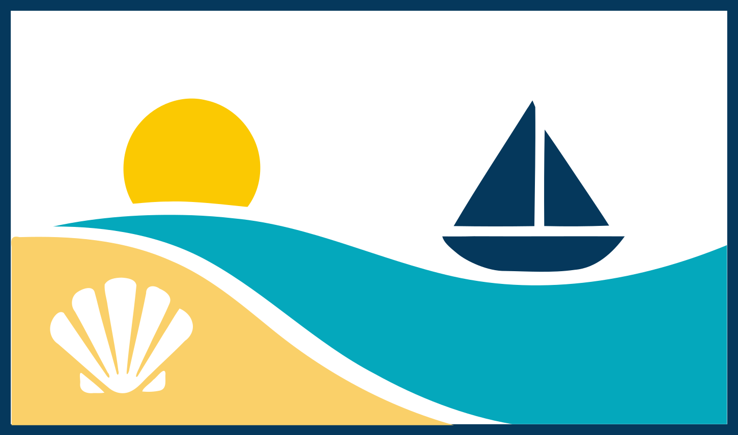Sonne - Boot - Muschel - Meer Logo