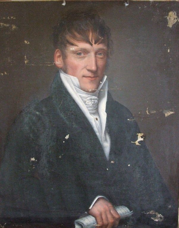 Portait empire - Avant restauration