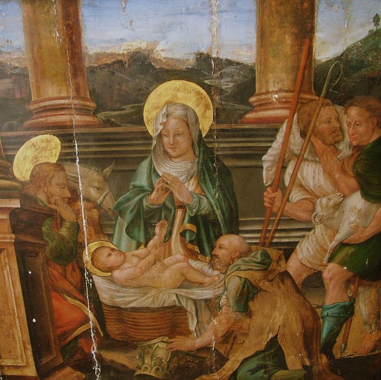 Températ sur panneau, Ecole Espagnole XVIème