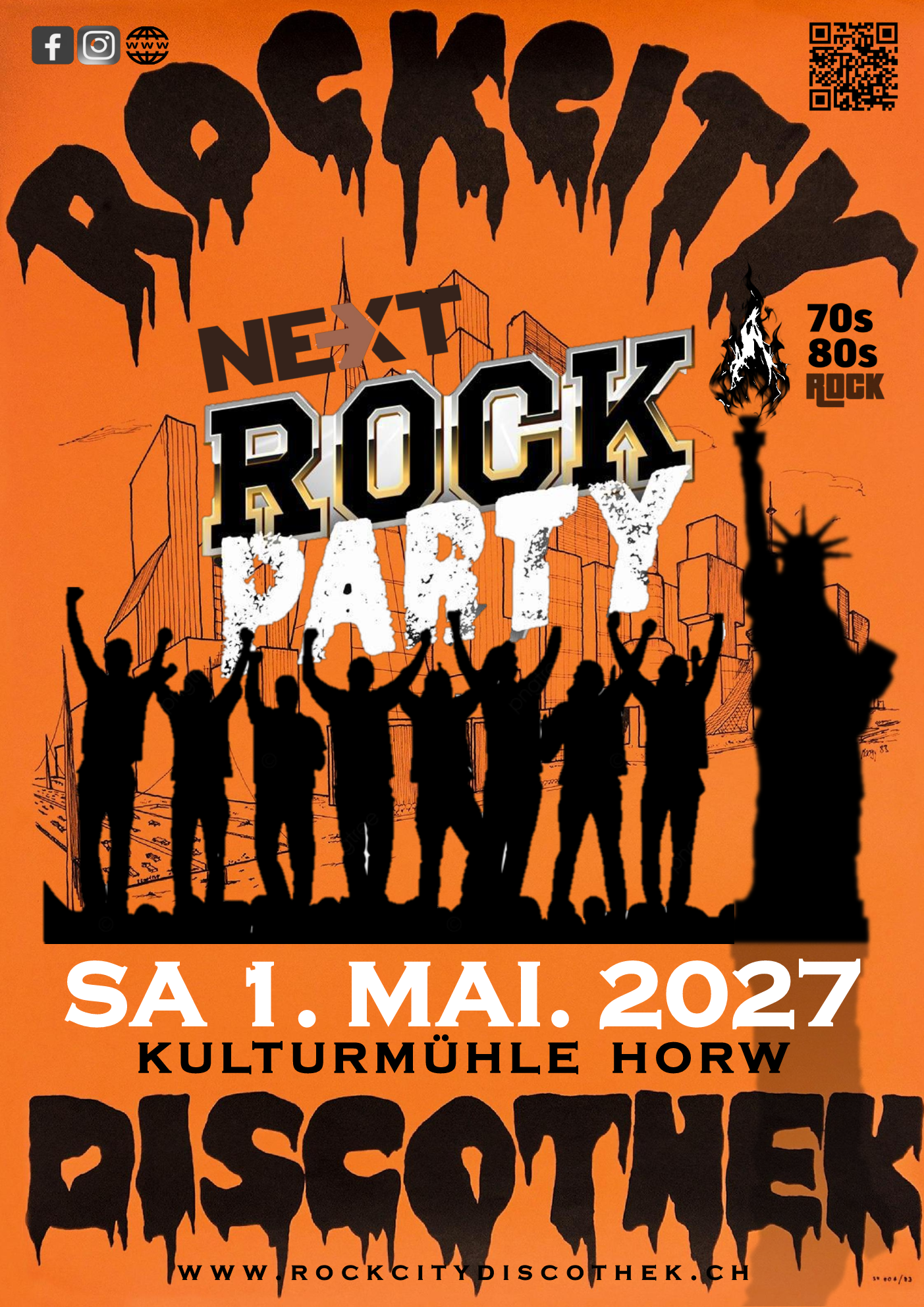 Voranzeige next Party