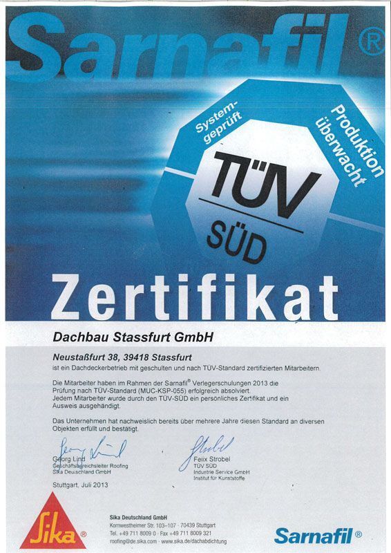 Ein Zertifikat mit der Aufschrift „Zertifikat“