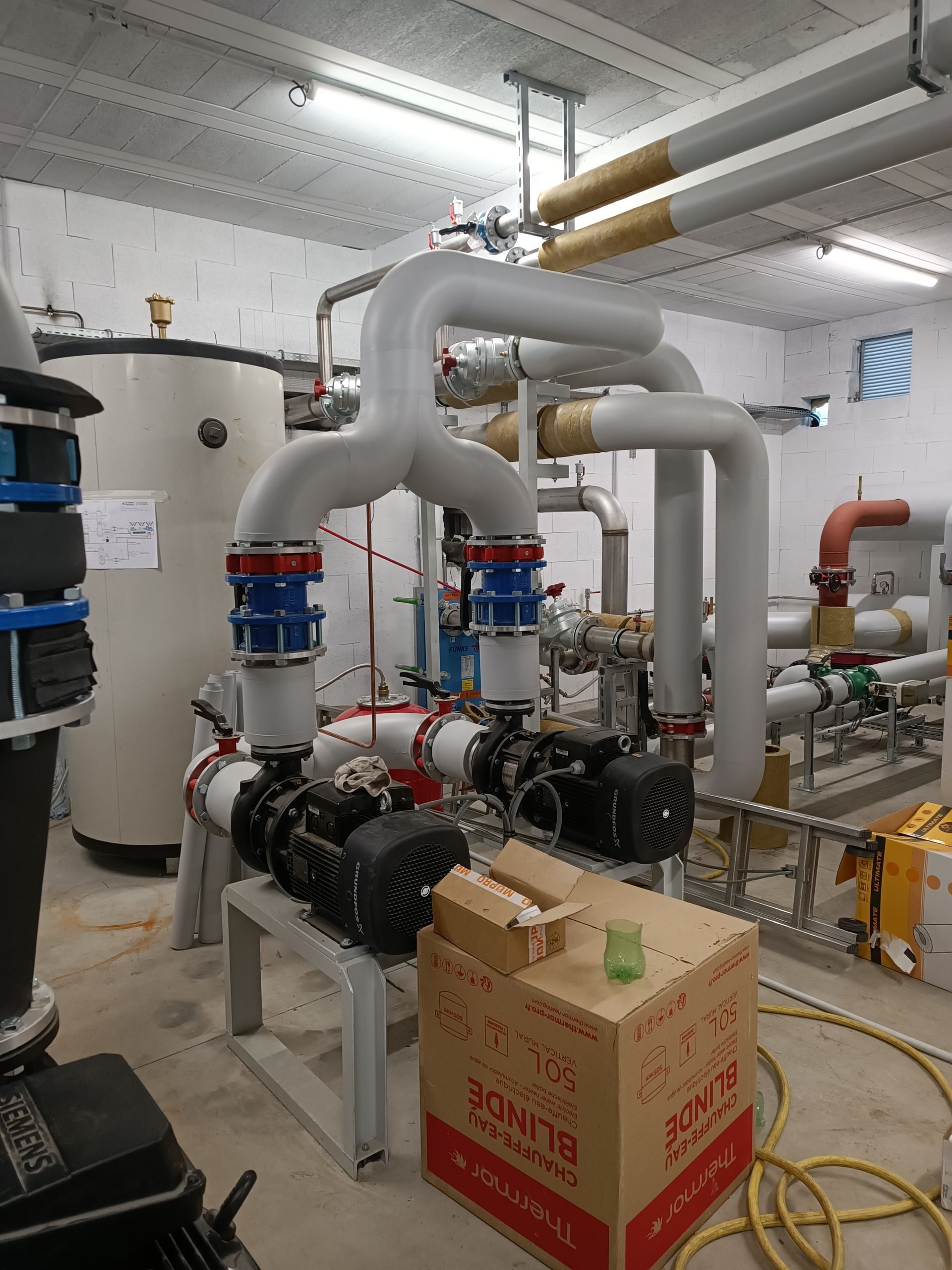 Isolation calorifuge dans le secteur de l'industrie