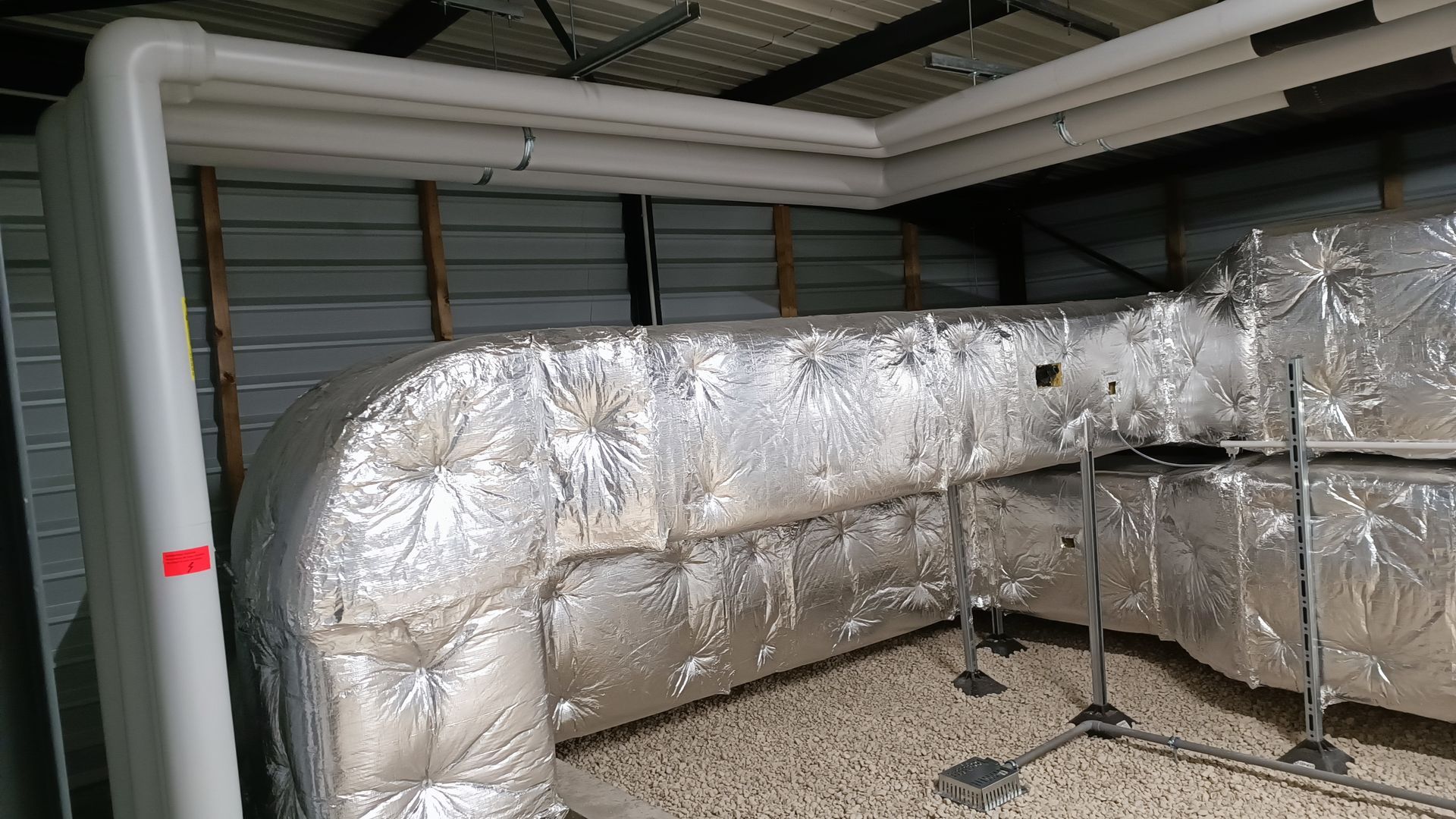 Isolation de conduit en laine Isover