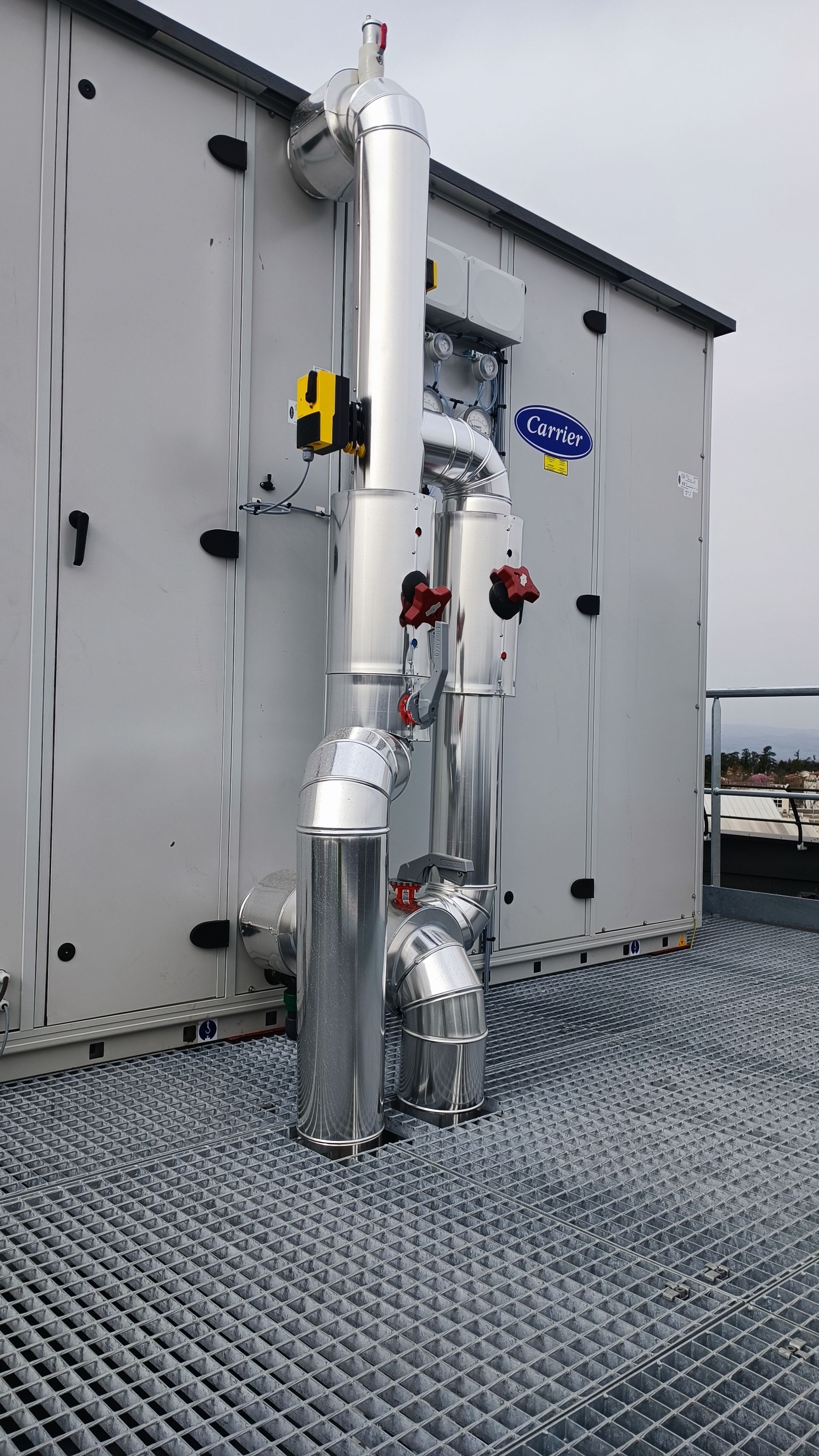 Conduit d'aération externe