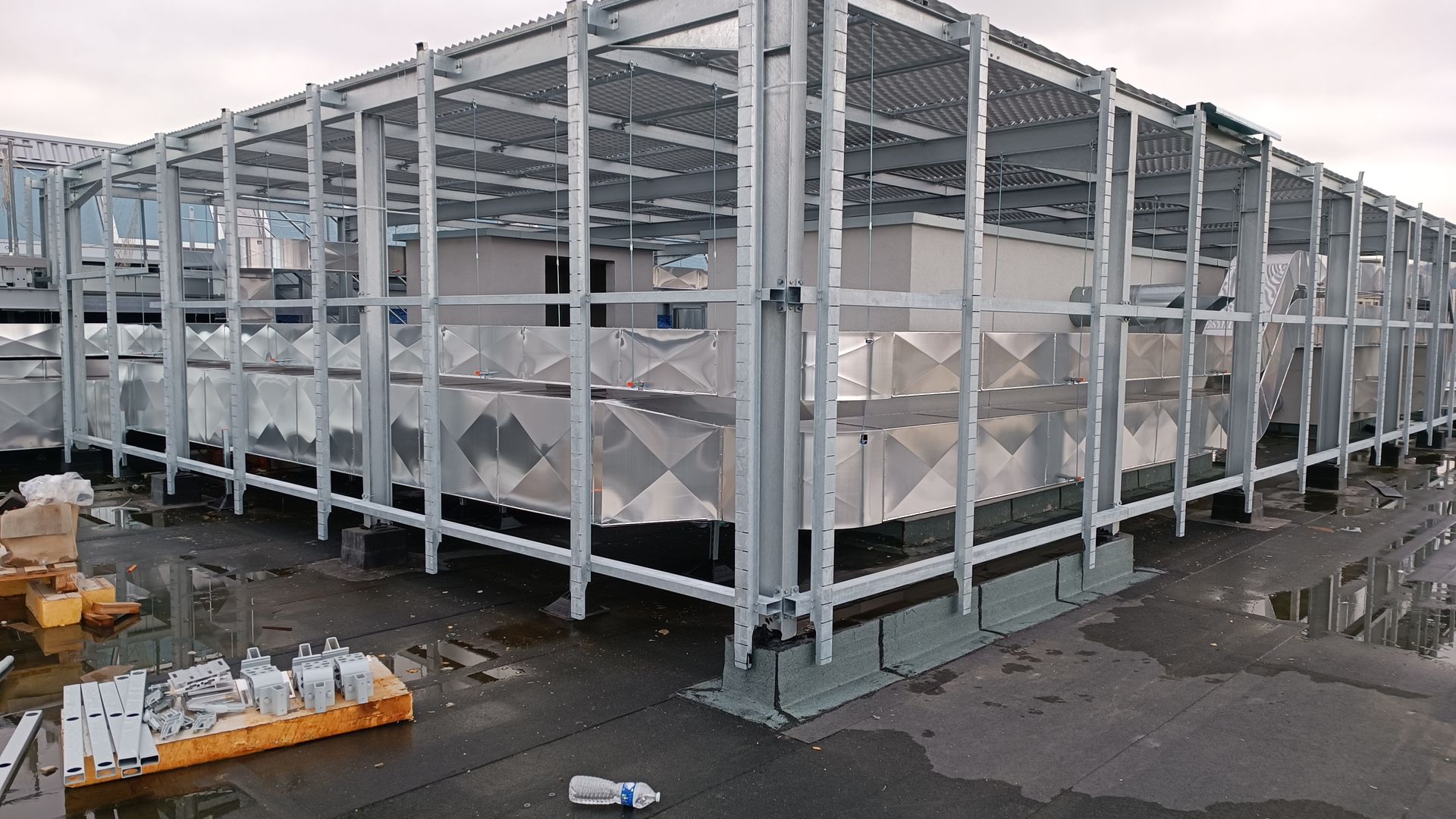 Conduit d'aération pour chauffage ou climatisation