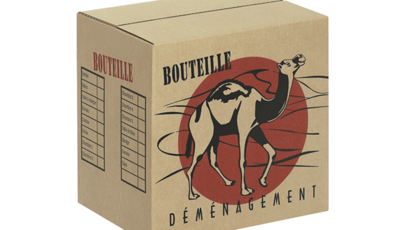 Carton pour les bouteilles