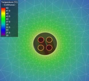 Una imagen generada por computadora de un círculo con 88 círculos en él.