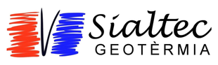 Un logotipo en blanco y negro para una empresa de construcción llamada grupo gioe.