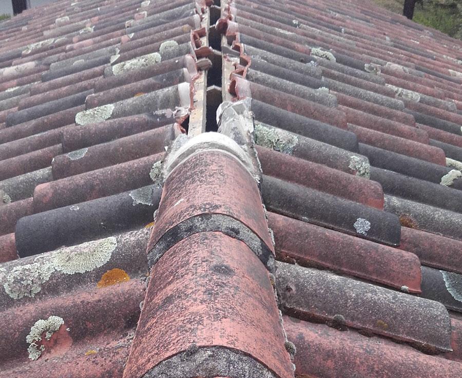 réparation d'une toiture