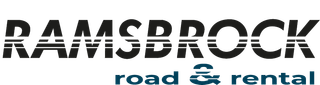 Ein Logo für Ramsbrock Road und Rental