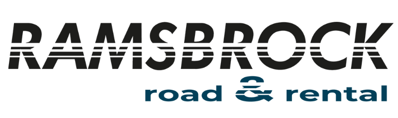 Ein Logo für Ramsbrock Road und Rental