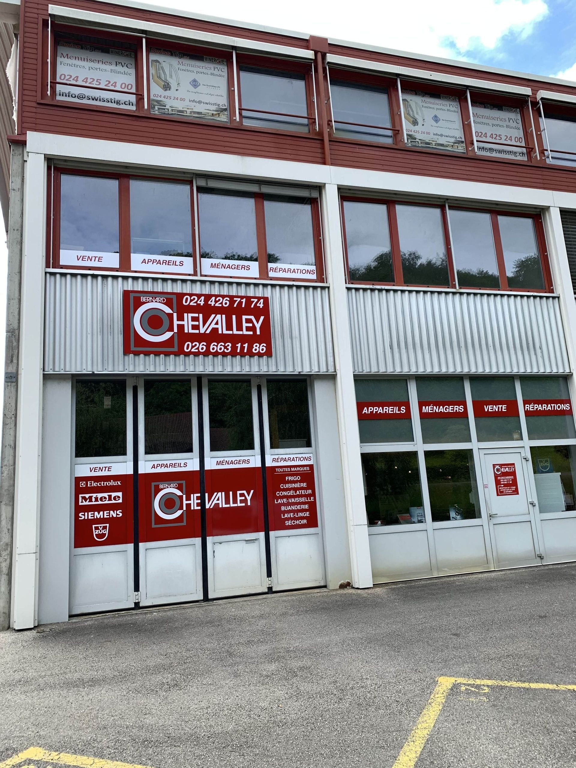 Appareils Ménagers Chevalley Bernard Sàrl - plaques chauffantes