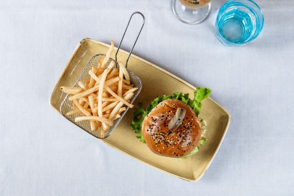 patatine fritte e hamburger - Osteria Teatro Unione L'Entrecote