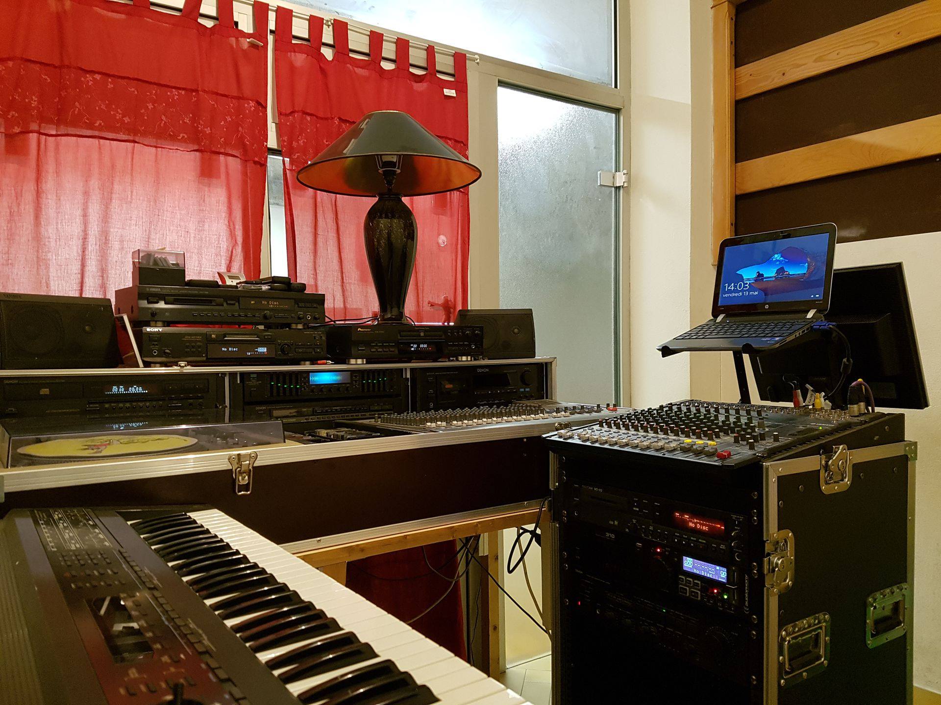 Studio de musique de l'école de danse