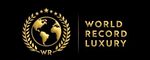 Logotipo de Guinness World Records: círculo azul y blanco con texto, estrella dorada y columnas.