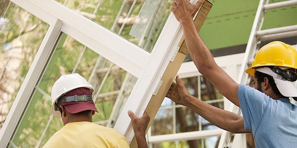 Installation d'une véranda