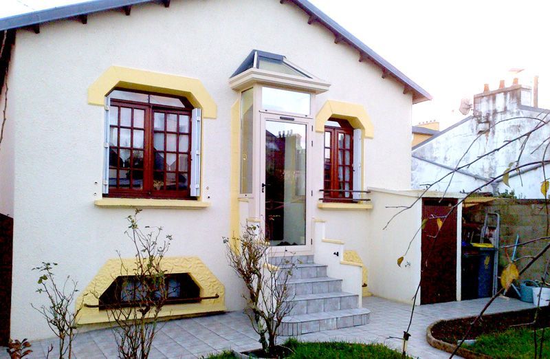 Sas d'entrée porte simple