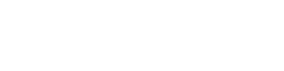 Notar von Proff Logo