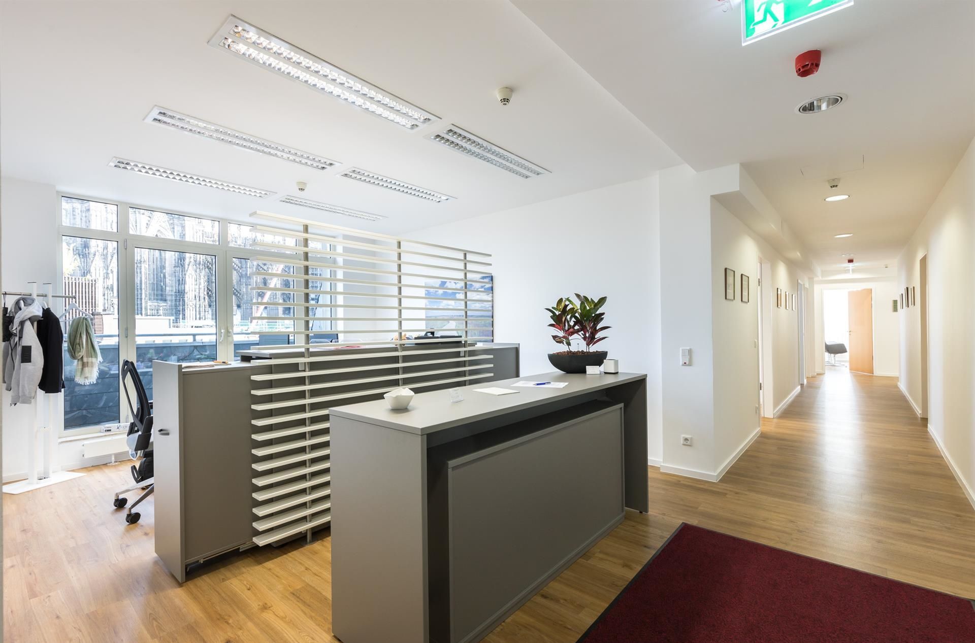 Empfang im Büro des Notariat Dr. von Proff in Köln Empfang im Büro des Notariat Dr. von Proff in Köln