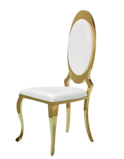 Chaise Washington Classique doré, parfaite pour des occasions prestigieuses. Location à 5,00 €.