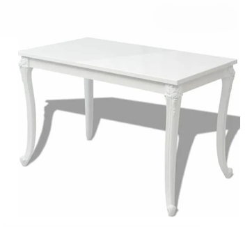 Table en demi-cercle pour 2 personnes, idéale pour des présentations ou des repas intimes. Location à 50,00 €.