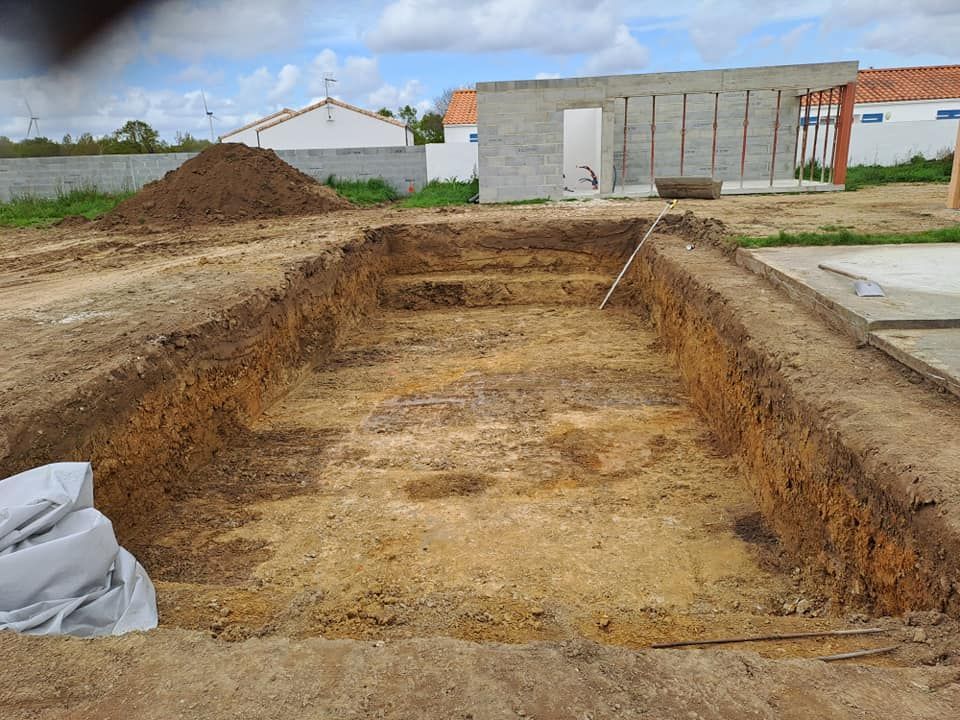 Terrassement pour piscine