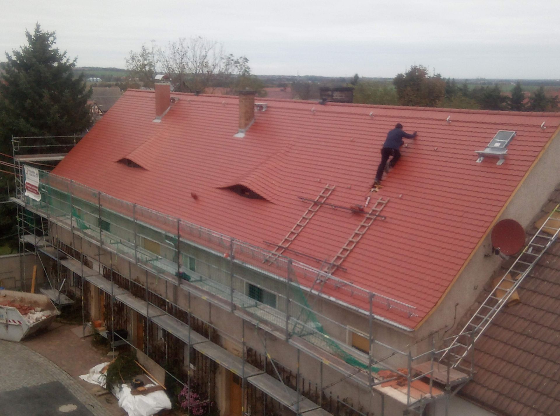 Doppeldeckung Dach vom Heinemann Dach GmbH