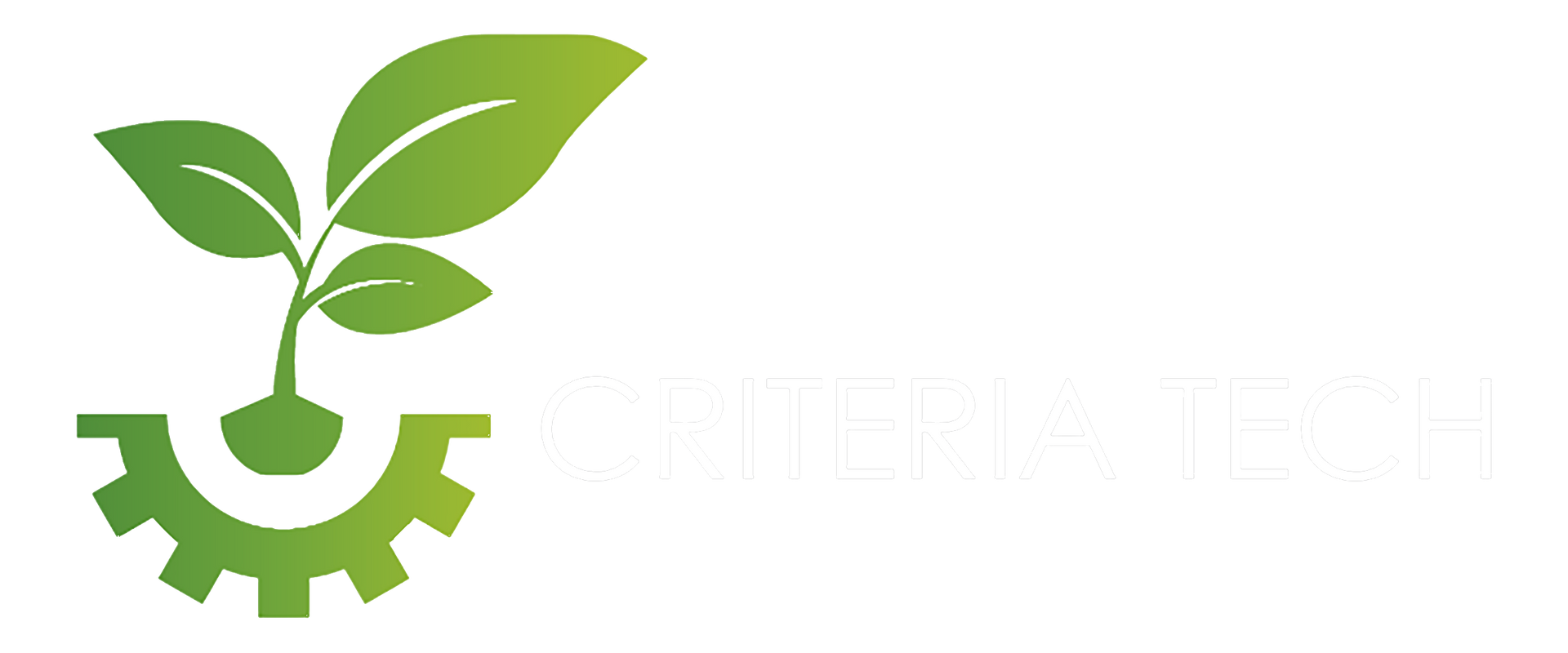 Logo Criteria Tech en negativo