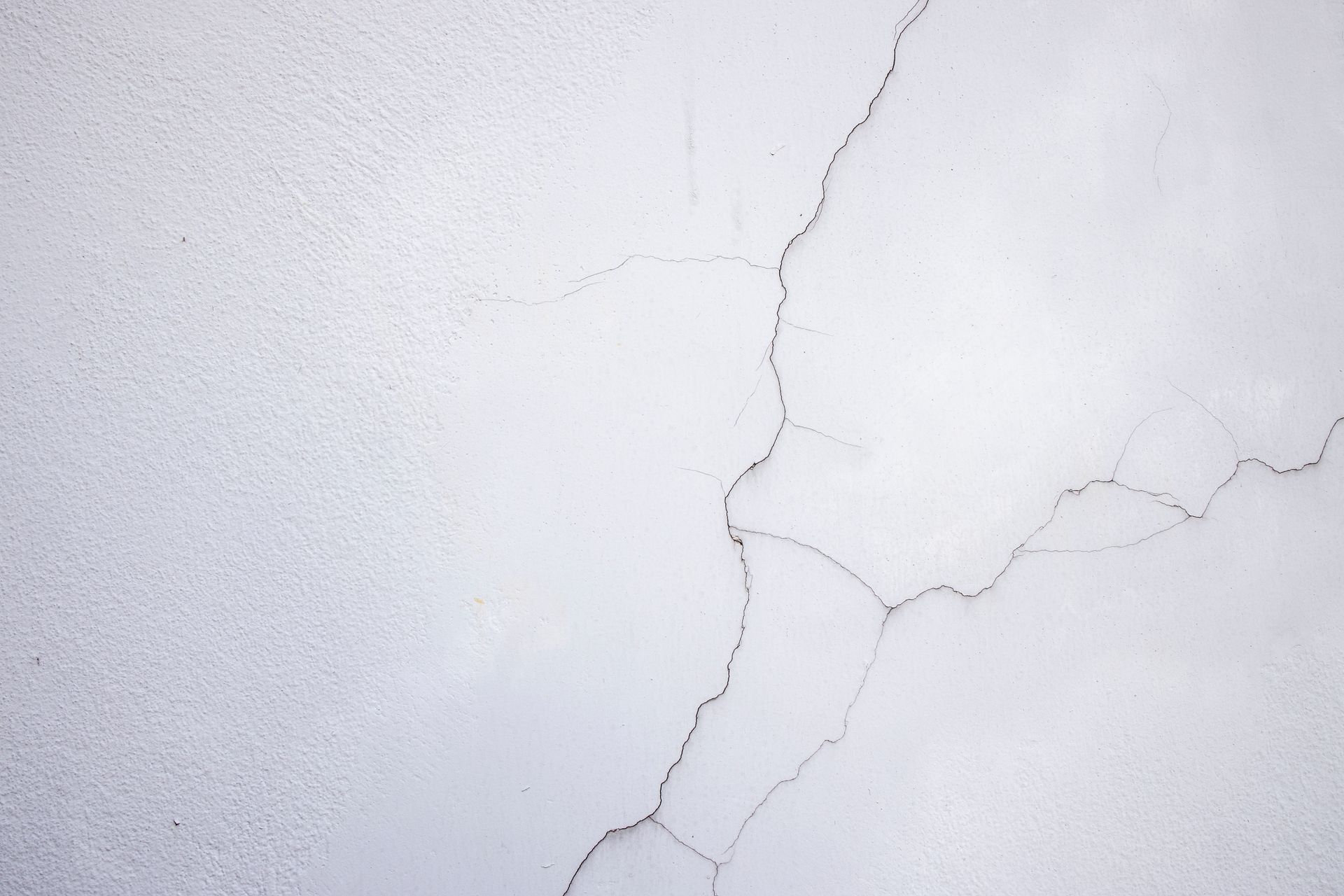 Fissures sur façade
