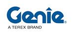 El logotipo de Genie es una marca de Terex.