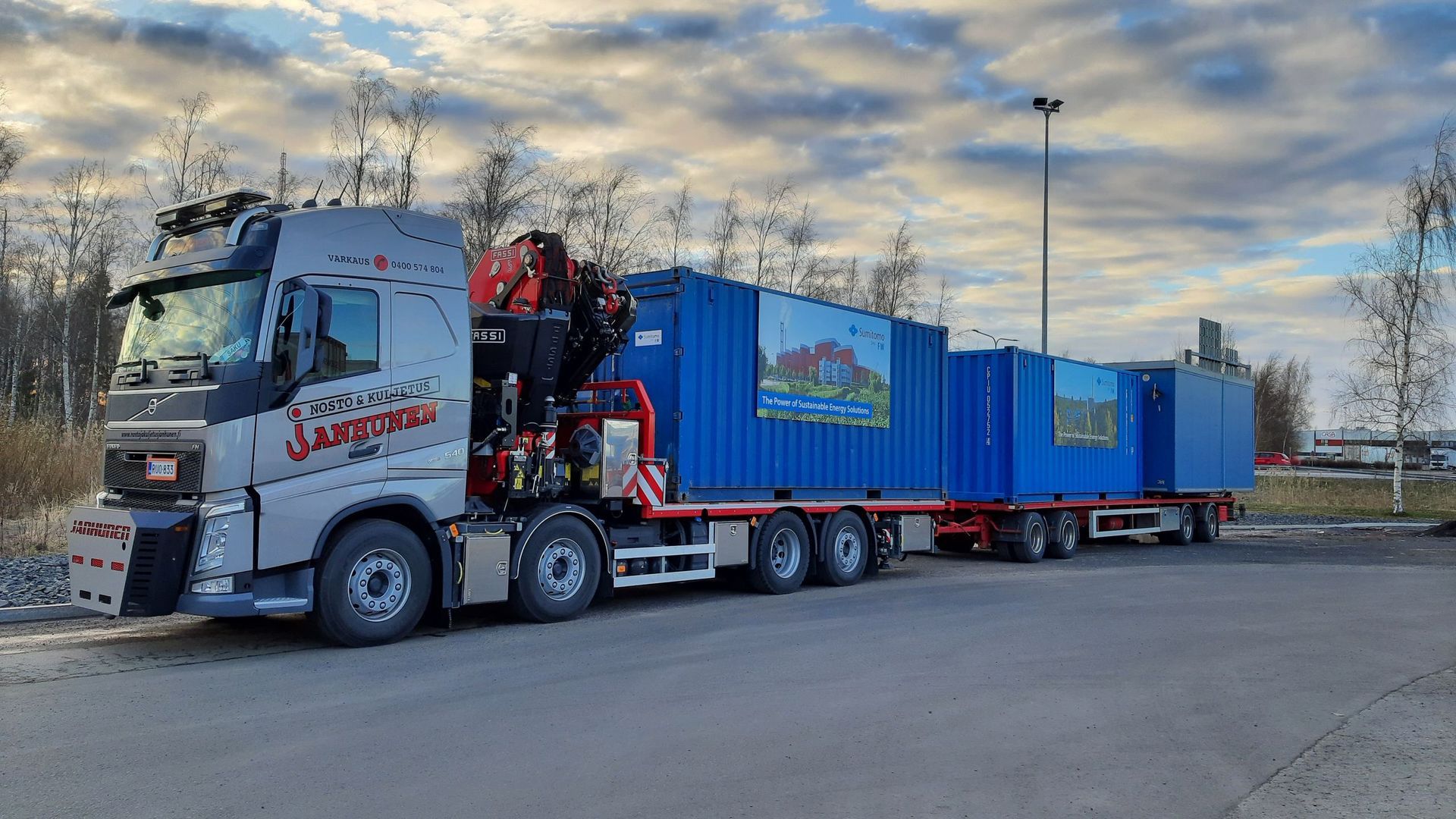 Nosto ja Kuljetus Janhunen Oy