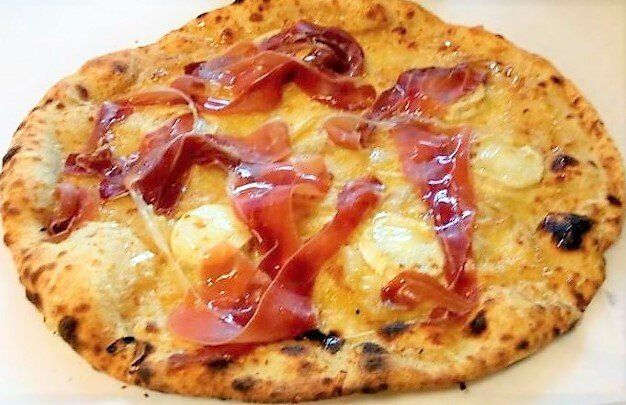 Pizza lardons