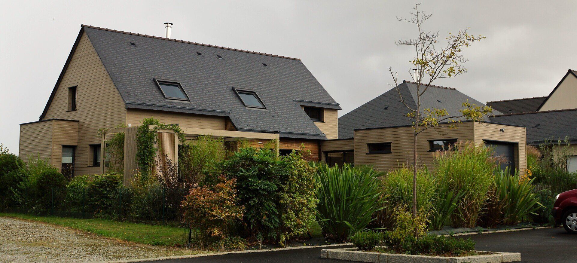 Maison à ossature bois