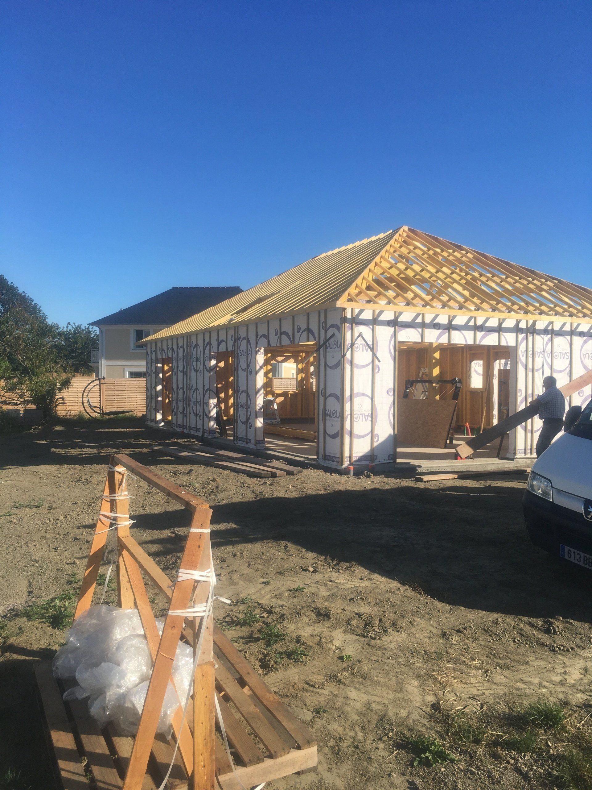 Structure en bois et charpente traditionnelle