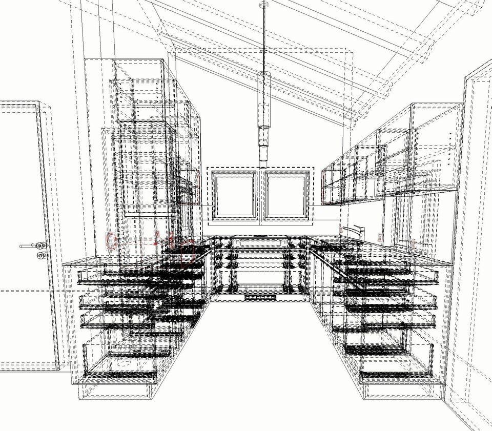 3D-Plan von der Falegnamaria Salzgeber SA