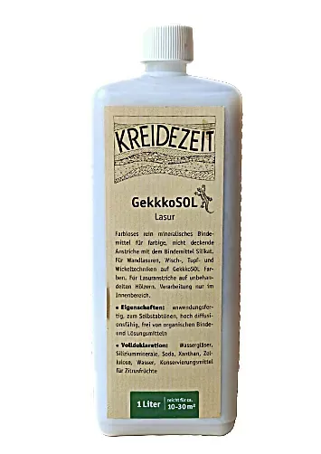 GekkkoSOL Lasur für Holzuntergründe