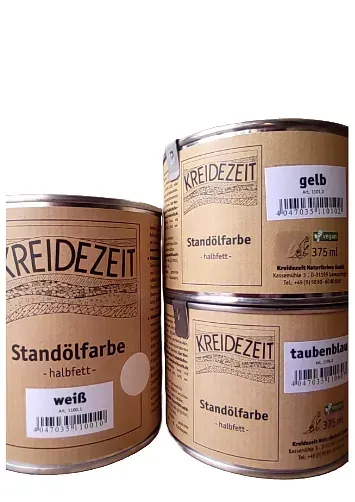 Standölfarbe halbfett Kreidezeit