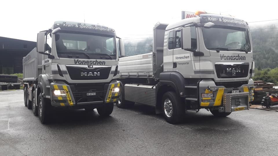 Voneschen Transporte AG Rothenbrunnen - Kipper und Fahrmischer